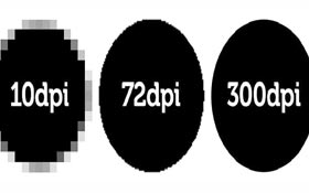 The resolution of the card printer